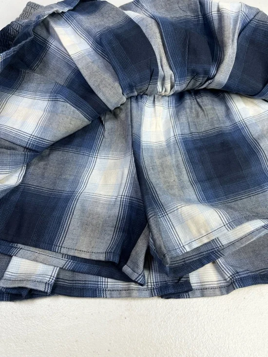 The Children's Place Blue and White Plaid Tiered Skirt with shorts, XXL 16
girls - Picture 5 of 9